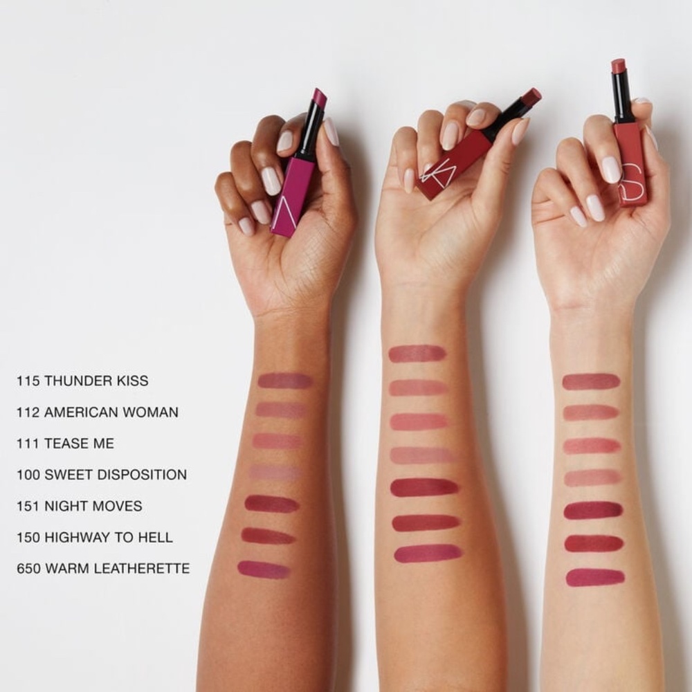 NARS Powermatte Long-Lasting Lipstick in Be My Girl 117 - New in Box - Picture 4 of 4